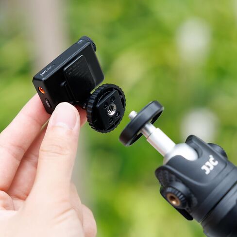 محول جبل حذاء بارد JJC لـ DJI MIC Mini مع 1/4 "-20 ، دائمة ABS ABOL ADAPTER ADAPTER ANGLE ALGLE ALGELOSE ، إكسسوارات الأحذية الساخنة لتسجيل فيديو DSLR Camera ، وليس لـ DJI MIC 1/2 in Saudi Arabia