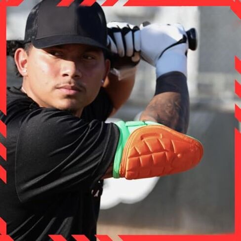 Baseball Batters Protction Corbow Guard Compe & Youth Fockle Rightweight Flight Flight in Kuwait