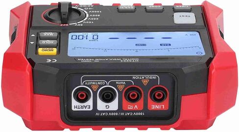 aqxreight Insulation Resistance Tester Megohmmeter Precision Machined Digital Multimeter with Backlight and Support for Ground Testing in Saudi Arabia