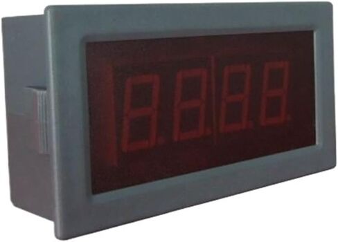 LED Resistance Meter Ohm Meter Resistor 2K Red Digits Power Supply Voltage DC 12V Mini Ohmmeter 3 1/2 Digital Meter with a Back in Saudi Arabia