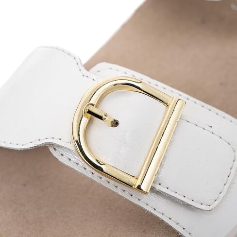 Ara Women's Nova Buckle Sandal ، جلد براءات الاختراع الأسود - 38 مترًا (الولايات المتحدة) in Kuwait