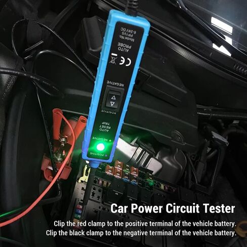 اختبار مسبار دائرة طاقة السيارات العامة ، اختبار الدائرة الكهربائية للسيارة DC6-24V مع حماية تيار 7 أ in Kuwait