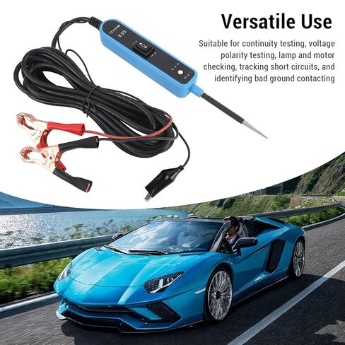 اختبار مسبار دائرة طاقة السيارات العامة ، اختبار الدائرة الكهربائية للسيارة DC6-24V مع حماية تيار 7 أ in Kuwait