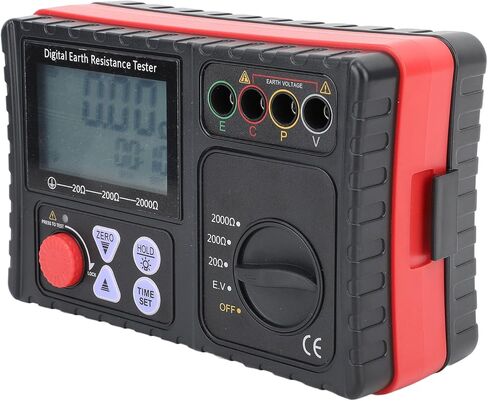 Megohmmeter 0 to 20 200 2000ohm Digital Display LCD Backlit High Accuracy Insulation Tester Megohm MeterDigital MegohmmeterInsulation TesterElectronic MegohmmeterMegohm in Saudi Arabia