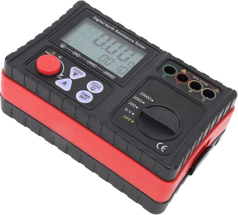 Megohmmeter 0 to 20 200 2000ohm Digital Display LCD Backlit High Accuracy Insulation Tester Megohm MeterDigital MegohmmeterInsulation TesterElectronic MegohmmeterMegohm in Saudi Arabia
