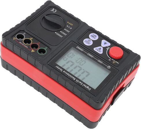 Megohmmeter 0 to 20 200 2000ohm Digital Display LCD Backlit High Accuracy Insulation Tester Megohm MeterDigital MegohmmeterInsulation TesterElectronic MegohmmeterMegohm in Saudi Arabia