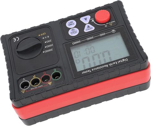 Megohmmeter 0 to 20 200 2000ohm Digital Display LCD Backlit High Accuracy Insulation Tester Megohm MeterDigital MegohmmeterInsulation TesterElectronic MegohmmeterMegohm in Saudi Arabia