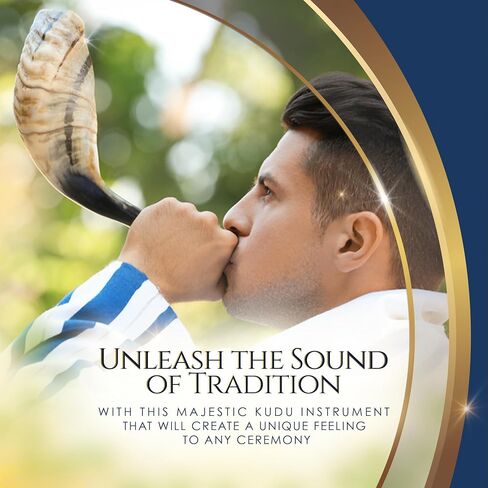 Shofar Horn Instrument – RAM Shofar Angels Musical Instrument (Single, 12-14) in Saudi Arabia