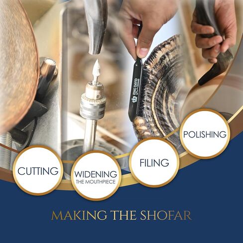 Shofar Horn Instrument – RAM Shofar Angels Musical Instrument (Single, 12-14) in Saudi Arabia