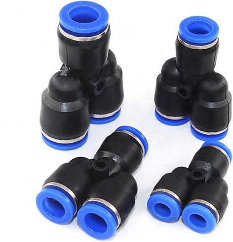 Pneumatic Fittings PY Air Hose Quick Couplings 4mm To 16mm Water Pipe Connector Pneumatic Connection 5Pcs(PY12) in Kuwait