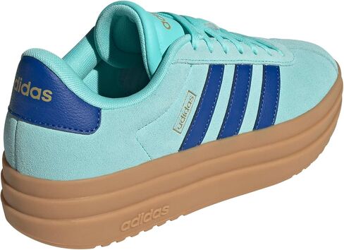 adidas Women's VL Court Bold Sneaker, Alumina/White/Gum, 5.5 in Saudi Arabia