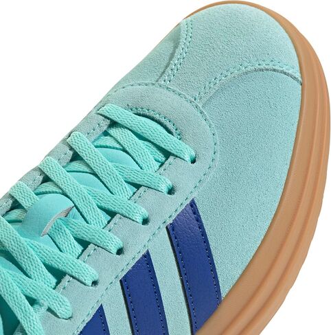 adidas Women's VL Court Bold Sneaker, Alumina/White/Gum, 5.5 in Saudi Arabia