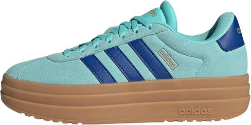 adidas Women's VL Court Bold Sneaker, Alumina/White/Gum, 5.5 in Saudi Arabia