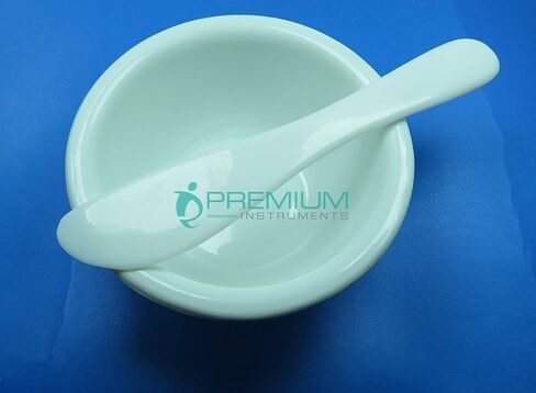 Dental Hygienist Alginate Mixing Plastic Bowl Cup W/Spatula Premium Instruments in Saudi Arabia