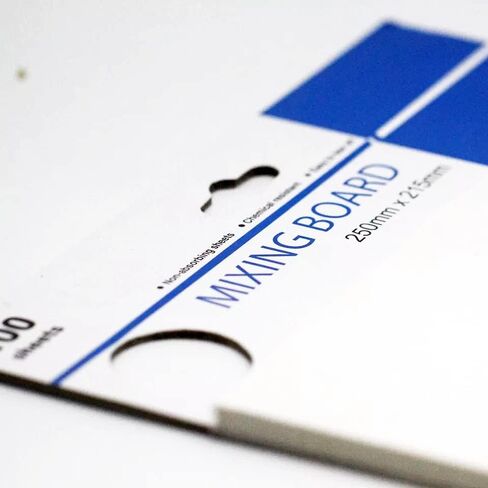Disposable Paper Mixing Board - 100 Sheets for Contamination Free Body Filler Mixing in Saudi Arabia