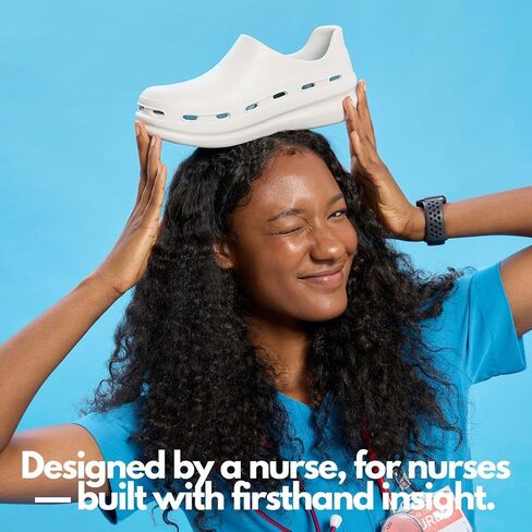 NURSTEP Unisex Lightweight Slip On Comfortable Slip Resistant Medical Nursing Mule & Clog Recovery Slides with Arch Support Insoles for Healthcare Hospital Work Operating Room in Saudi Arabia