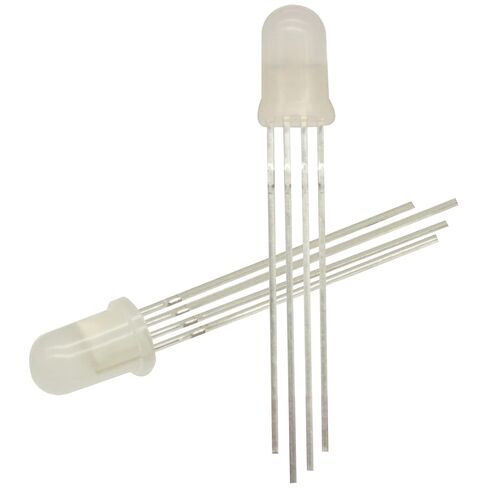 20 pcs PL9823 F5 5mm RGB LED Round P9823 chipset Inside Full Color LED in Saudi Arabia
