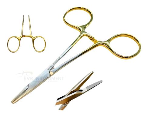 T/C German Mayo Hegar Needle Holder Driver Serrated Dental Surgical Tools 4'' in Kuwait