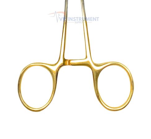 T/C German Mayo Hegar Needle Holder Driver Serrated Dental Surgical Tools 4'' in Kuwait