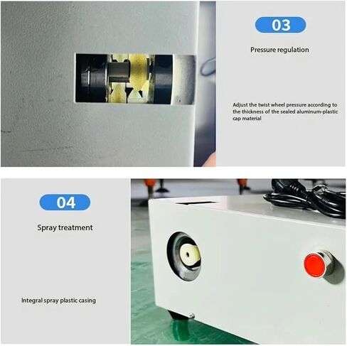 آلة ختم كبسولة النبيذ التجارية ، 250W PVC Capsule Heat Derrinker لغطاء قطر القطر 25-40 مم ، 600 زجاجة/ساعة ختم CAP CAP للمشروبات الكحولية ، والبيرة ، والنبيذ in Kuwait