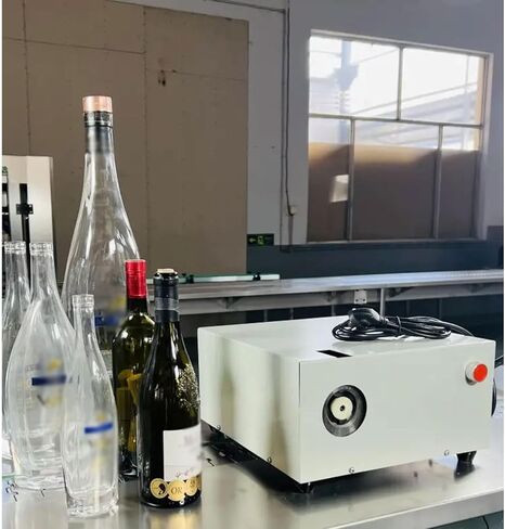 آلة ختم كبسولة النبيذ التجارية ، 250W PVC Capsule Heat Derrinker لغطاء قطر القطر 25-40 مم ، 600 زجاجة/ساعة ختم CAP CAP للمشروبات الكحولية ، والبيرة ، والنبيذ in Kuwait