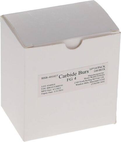 401027 FG Friction Grip #4 Round Carbide Burs 100/PK in Kuwait