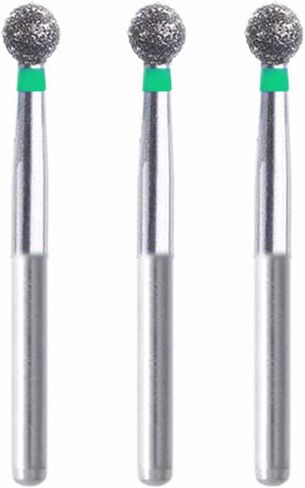 Spherical 1.9 mm Dia. Coarse Grit Diamond Dental Bur 15 Pcs. 001.19C2 in Saudi Arabia
