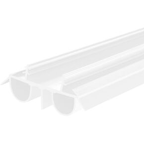 36" Kerf Slide-in Double Bulb Seal Weatherstrip Door Bottom – Durable Seal for Energy Efficiency & Draft Protection (Black) in Saudi Arabia