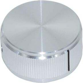 TE Connectivity/alcoswitch العلامة التجارية ، KN1250A1/4-5PACK ، مقبض مستقيم knuster - 0.250 (6.35 مم) حجم العمود - 1.252 (31.80 مم) القطر - 0.625 (15.88 مم) الارتفاع - خط على الجانب - المعدن. in Kuwait