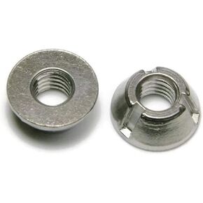 Tri-Groove Tamper Proof Security Nuts 316 Stainless Steel 1/4"-20 - Qty 25 in Kuwait