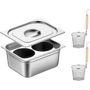 مجموعة طباخ المعكرونة من الفولاذ المقاوم للصدأ ، مجموعة إدراج مع مخزونات المقسم والمصفاة ، المطبخ المنزلي ، وعاء الحساء ، وعاء الباخرة المطعم ، وأدوات طبخ المعكرونة in Kuwait