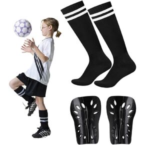 كرة قدم حرس وجوارب للأطفال الصغار ، معدات وأكمام كرة القدم خفيفة الوزن ، معدات مدافع واقية للأطفال من عمر 3-6 سنوات. in Kuwait