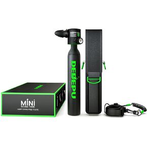 دبابة DeDepu Mini Scuba ، دبابة غوص 0.5 لتر للتنفس تحت الماء ، تصل إلى 10 دقائق دبابة غوص الرئة المحمولة مع 3000 رطل واحد من الضغط ، زجاجة المهر في حالات الطوارئ in Kuwait