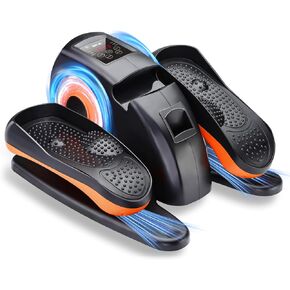 Under Desk Elliptical Machine, Electric Ellipse Leg Exerciser As Seen On TV with 12 Speed for Seniors,Portable Foot Leg Exerciser, Mini Seated Pedal Exerciser for Home Office in Kuwait