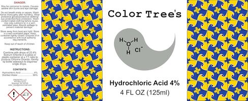 Color Tree's 250ml/8.5oz Chlorine Dioxide CDS Kit - 28% (22.4%) Sodium Chlorite and 4% Hydrochloric Acid - Two 125ml HDPE Bottles - ClO2 Kit in Saudi Arabia