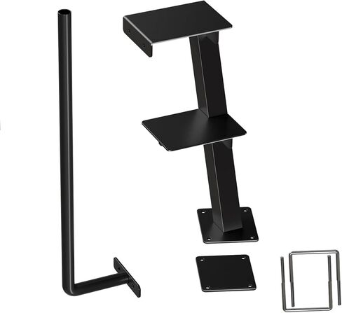 Trailer Steps with Handle, Four-Step Universal Boat Trailer Steps, Suitable for Various Types of Boat Trailer Frames, Black Heavy-Duty Trailer Step in Kuwait