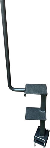 Trailer Steps with Handle, Four-Step Universal Boat Trailer Steps, Suitable for Various Types of Boat Trailer Frames, Black Heavy-Duty Trailer Step in Kuwait