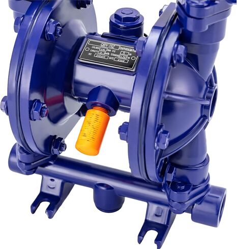 مضخة AiPhragm Pump التي يتم تشغيلها بمضخات الحجاب الحاجز المزدوج 1/2 بوصة مدخل ومنفذ ، 1/4 "منفذ مدخل الهواء ، مضخة الحجاب الحاجز المصنوع من الحديد الزهر. in Kuwait