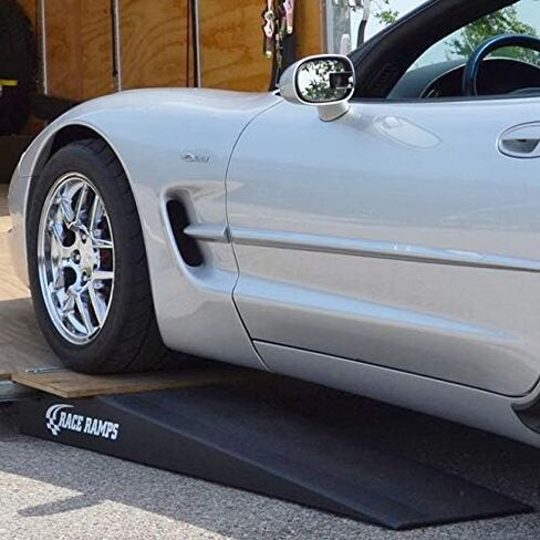 RACE RAMPS RR-TR-7-FLP 7 "منحدر مقطورة مع قطع ، أسود in Kuwait