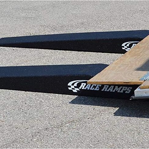 RACE RAMPS RR-TR-7-FLP 7 "منحدر مقطورة مع قطع ، أسود in Kuwait