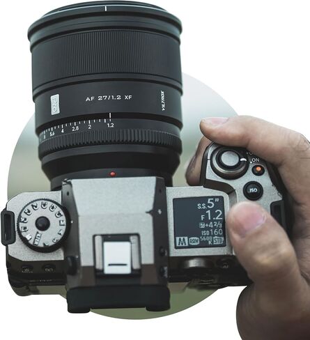 Viltrox 35mm F1.7 XF Lens for Fuji X-Mount | عدسة APS-C Prime | F1.7 فتحة كبيرة | التركيز السريع السريع | خفيف الوزن لـ Fujifilm X-T1 X-T10 X-T2 X-T20 X-T3 X-T4 X-T100 X-T200 X-T30 X-Pro2 XS10 XS20 in Kuwait