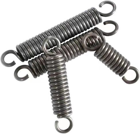 Springs,dualhooksprings, 2 Pcs Tension Spring, Spring Steel Dual Hook Tension Springs, WD 1.5mm OD 6-15mm, Length 40-400mm(1.5 x 13 x 70 mm) in Saudi Arabia