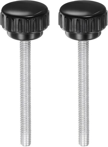 #us 2pcs مقابض التثبيت m6 × 60 مم من الصلب الكربوني المطلي بالزنك 30 مم رأس in Saudi Arabia