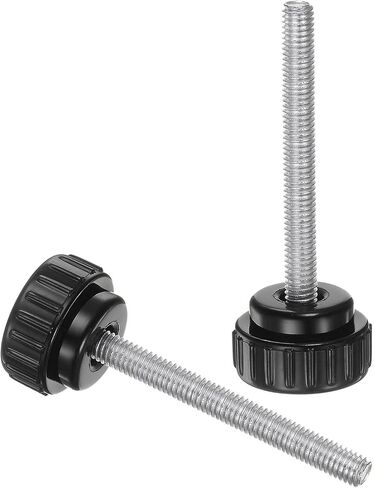 #us 2pcs مقابض التثبيت m6 × 60 مم من الصلب الكربوني المطلي بالزنك 30 مم رأس in Saudi Arabia