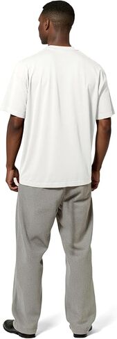 Aelfric Eden Mens Shirts Basic Cotton Tee Plain T Shirt Crew Neck Short Sleeve Tops Casual Midweight in Saudi Arabia