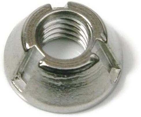 Tri-Groove Tamper Proof Security Nuts 316 Stainless Steel 3/8"-16 - Qty 25 in Saudi Arabia