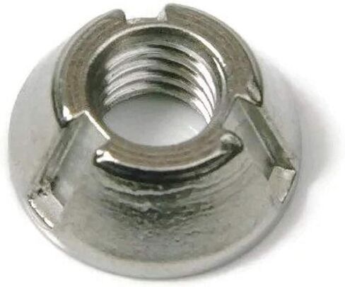 Tri-Groove Tamper Proof Security Nuts 316 Stainless Steel 3/8"-16 - QTY 100 in Saudi Arabia