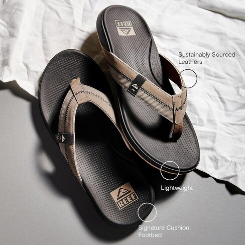 Reef Cushion Phantom 2.0 Sandals - Men's, Tobacco/Grey 14 M in Saudi Arabia