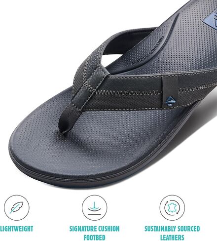 Reef Cushion Phantom 2.0 Sandals - Men's, Tobacco/Grey 14 M in Saudi Arabia