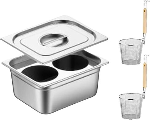 مجموعة طباخ المعكرونة من الفولاذ المقاوم للصدأ ، مجموعة إدراج مع مخزونات المقسم والمصفاة ، المطبخ المنزلي ، وعاء الحساء ، وعاء الباخرة المطعم ، وأدوات طبخ المعكرونة in Kuwait